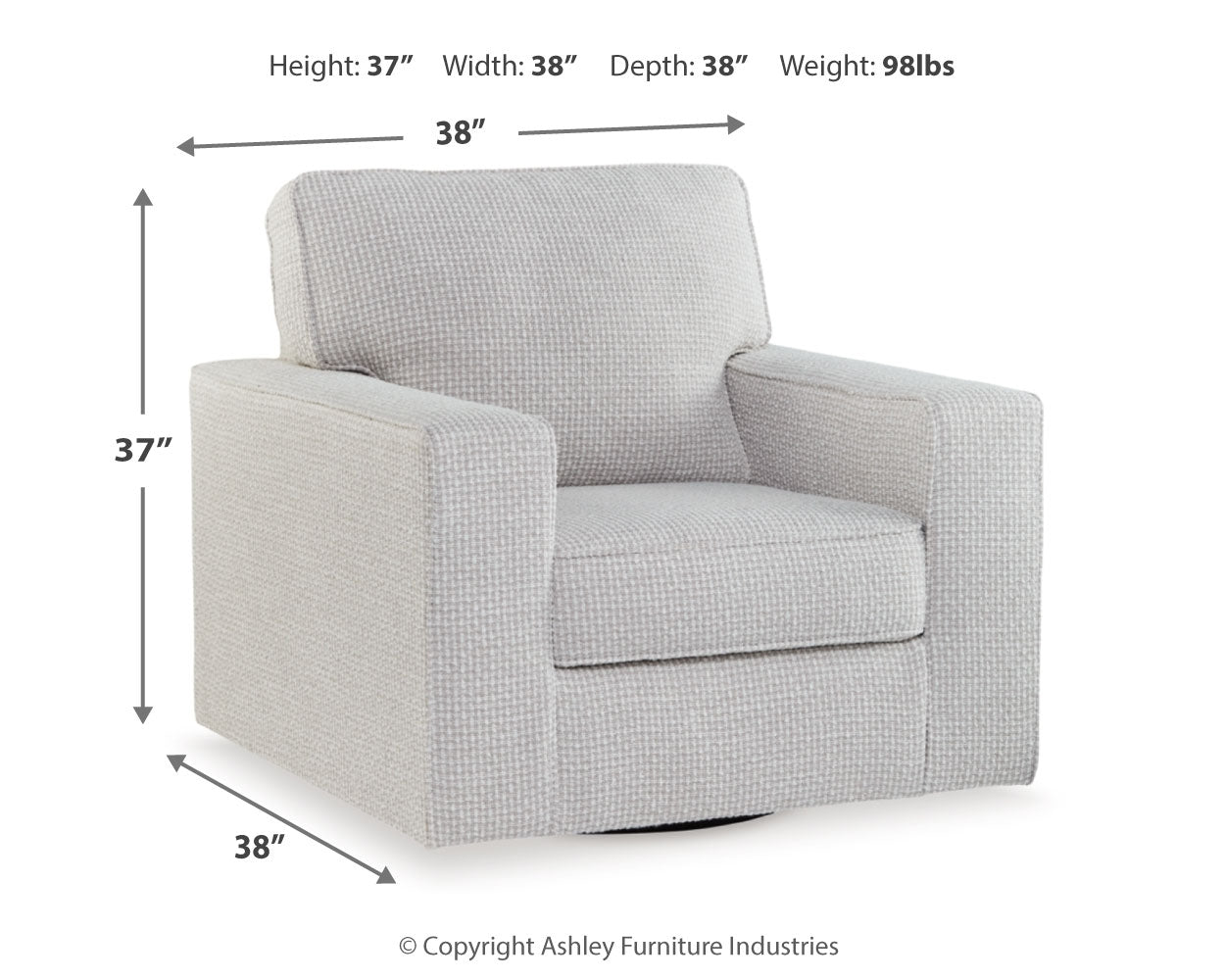 Olwenburg Swivel Accent Chair