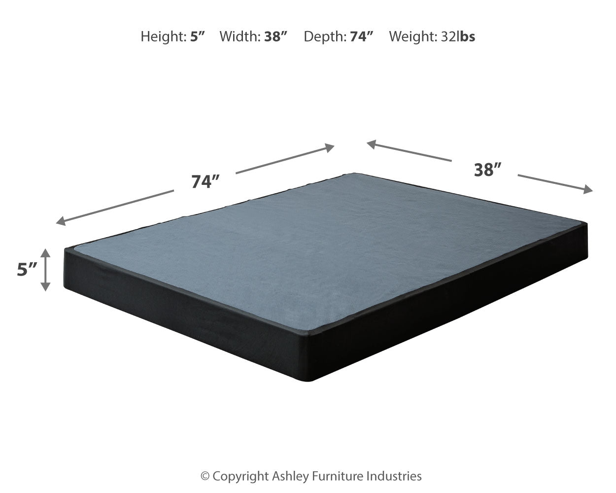 Low Profile Twin Foundation
