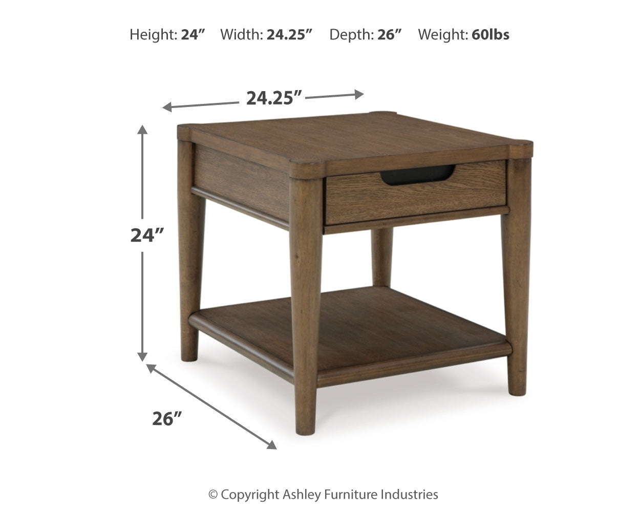 Roanhowe End Table