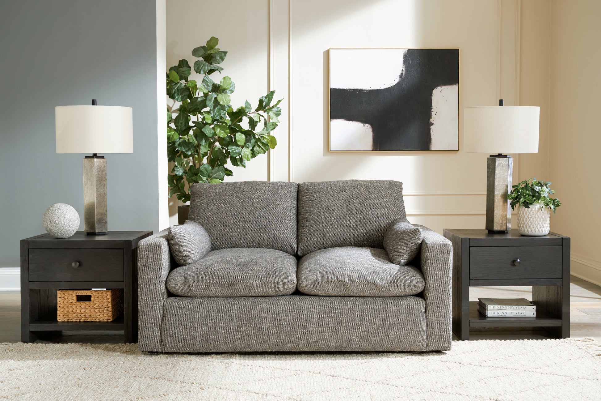 Lakeland Furniture Outlet - Ashley Furniture - Dramatic Living Room - Loveseat - 1170235