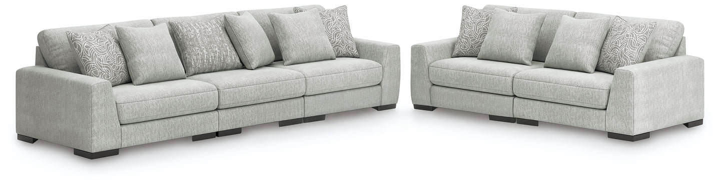 Lakeland Furniture Outlet - Ashley Furniture - Regent Park 3-Piece Sectional Sofa and 2-Piece Sectional Loveseat - 3-Piece Sectional Sofa and 2-Piece Sectional Loveseat - 14404U4