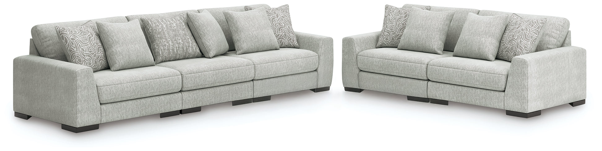 Lakeland Furniture Outlet - Ashley Furniture - Regent Park 3-Piece Sectional Sofa and 2-Piece Sectional Loveseat - 3-Piece Sectional Sofa and 2-Piece Sectional Loveseat - 14404U4