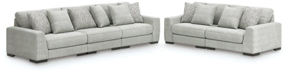 Lakeland Furniture Outlet - Ashley Furniture - Regent Park 3-Piece Sectional Sofa and 2-Piece Sectional Loveseat - 3-Piece Sectional Sofa and 2-Piece Sectional Loveseat - 14404U4