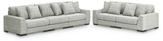 Lakeland Furniture Outlet - Ashley Furniture - Regent Park 3-Piece Sectional Sofa and 2-Piece Sectional Loveseat - 3-Piece Sectional Sofa and 2-Piece Sectional Loveseat - 14404U4