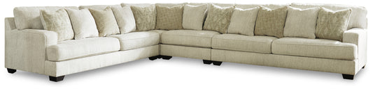 Lakeland Furniture Outlet - Ashley Furniture - Rawcliffe Sectional - LAF 3-Piece Sectional / Parchment - 19604S1