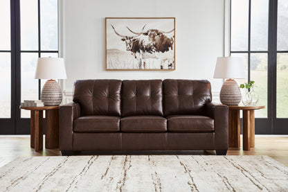 Lakeland Furniture Outlet - Ashley Furniture - Santorine Living Room - Sofa / Dark Brown - 2170638