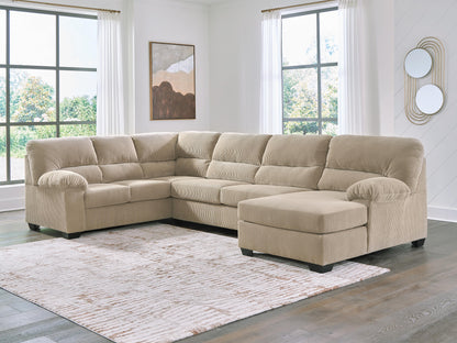 Lakeland Furniture Outlet - Ashley Furniture - SimpleJoy Sectional - LAF 3-Piece Sectional with Chaise / Sand - 24203S2