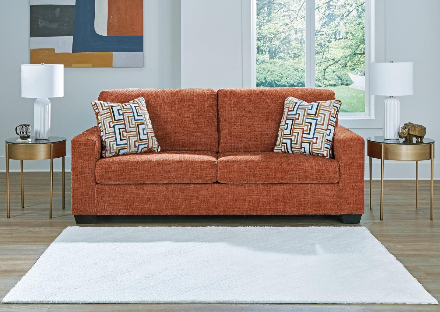 Lakeland Furniture Outlet - Ashley Furniture - Aviemore Living Room - Sofa / Spice - 2430438