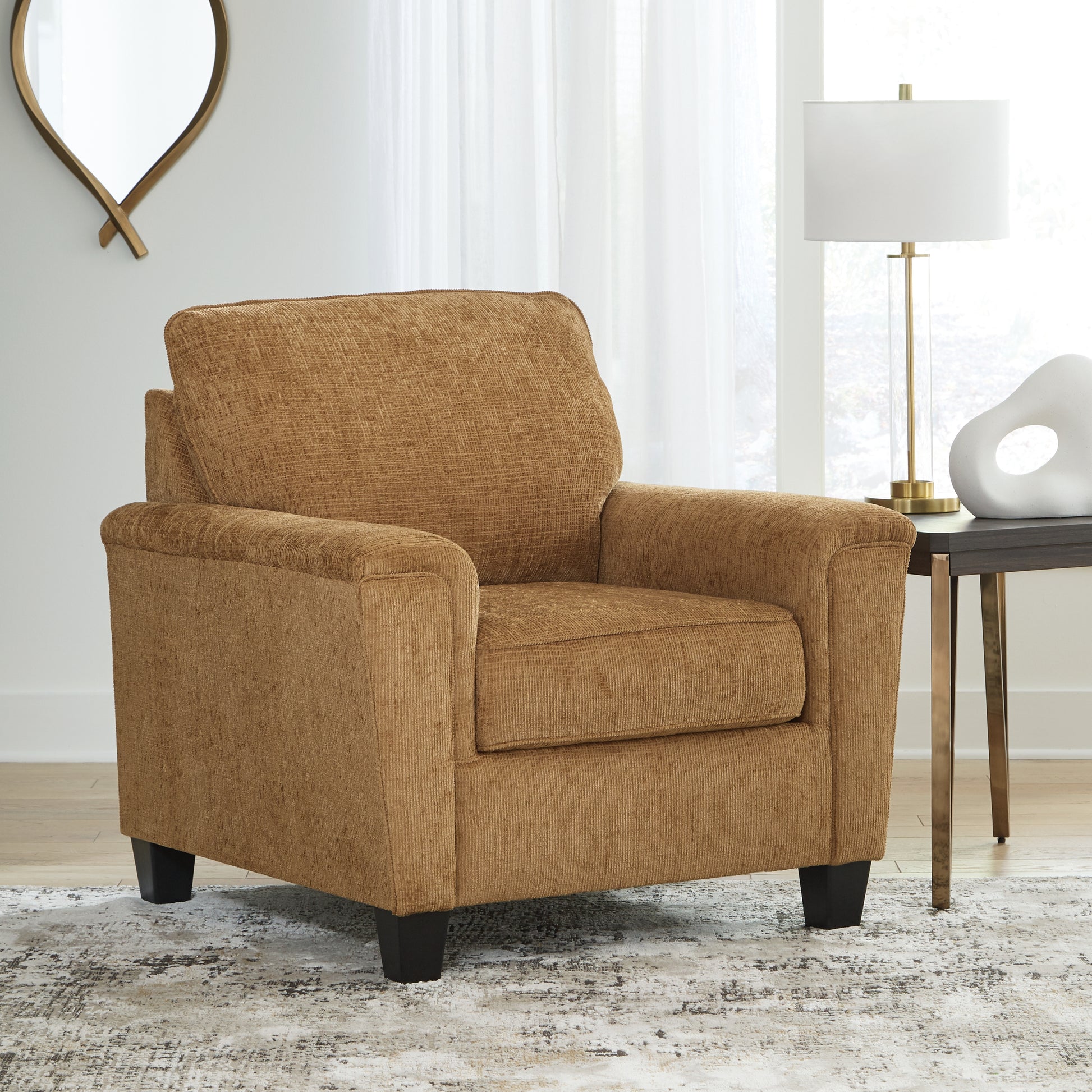 Lakeland Furniture Outlet - Ashley Furniture - Erinslane Living Room - Chair / Honey - 2520720