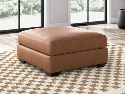 Lakeland Furniture Outlet - Ashley Furniture - WillowBend Living Room - Oversized Accent Ottoman / Caramel - PC2770408