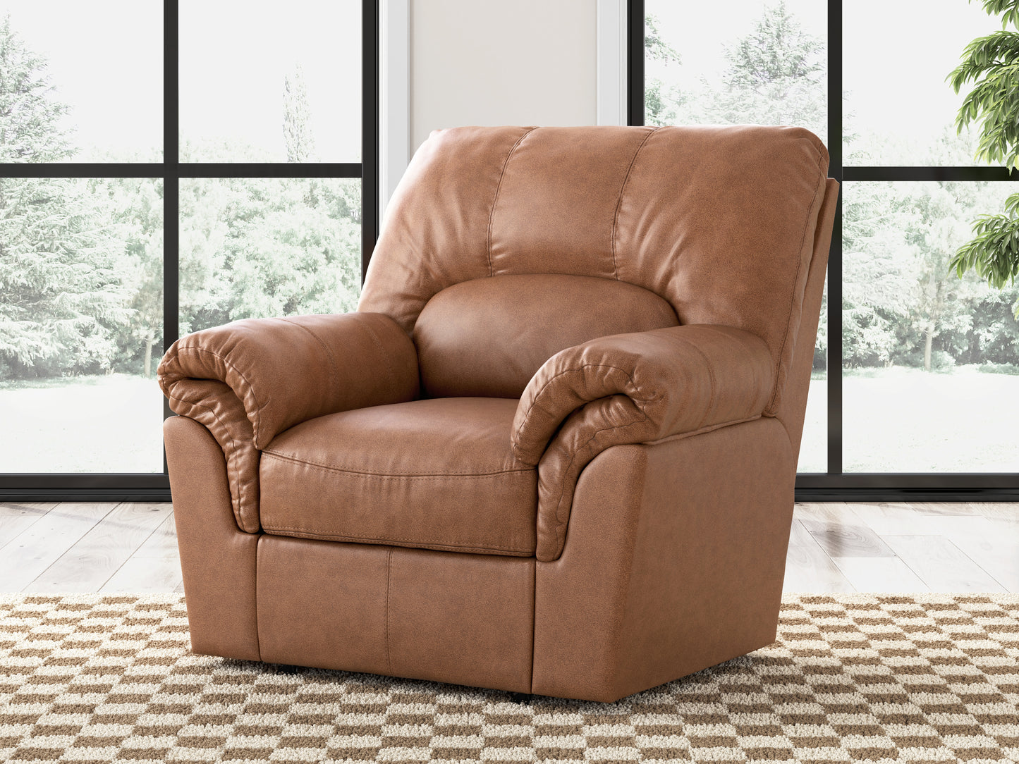 Lakeland Furniture Outlet - Ashley Furniture - WillowBend Living Room - Rocker Recliner / Caramel - PC2770425