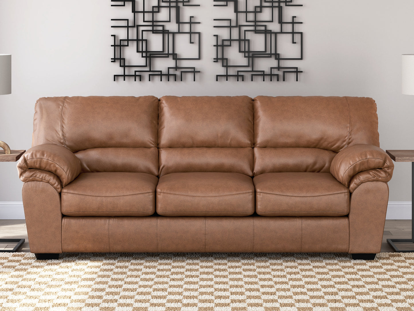 Lakeland Furniture Outlet - Ashley Furniture - WillowBend Living Room - Sofa / Caramel - PC2770438