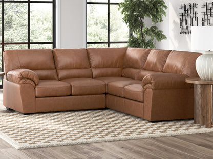 Lakeland Furniture Outlet - Ashley Furniture - WillowBend Sectional - RAF 2-Piece Sectional / Caramel - PC27704S1