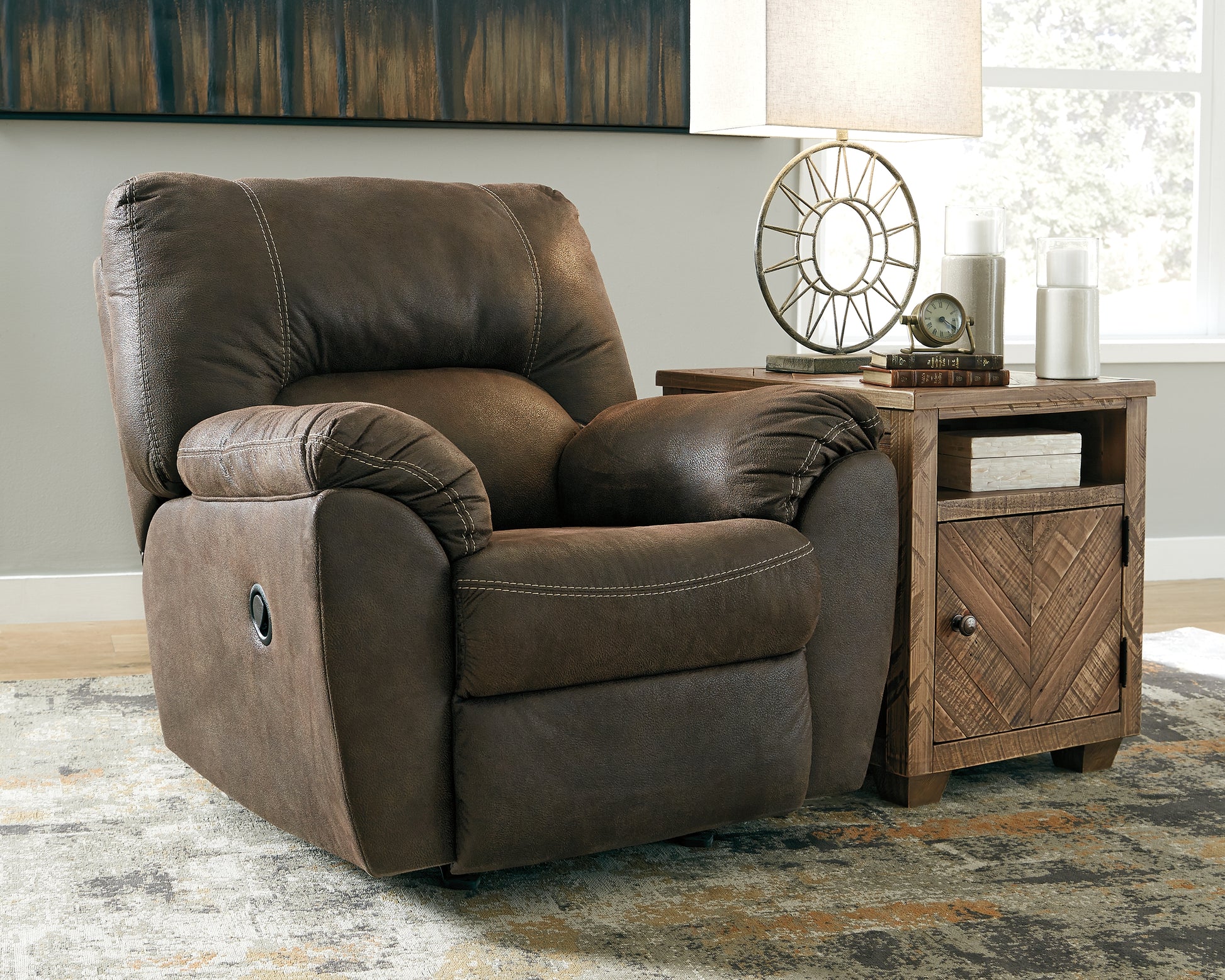 Lakeland Furniture Outlet - Ashley Furniture - Tambo Living Room - Rocker Recliner / Canyon - 2780225