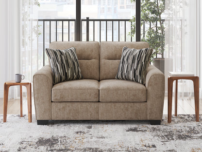 Lakeland Furniture Outlet - Ashley Furniture - Olten Living Room - Loveseat / Mocha - 3130435