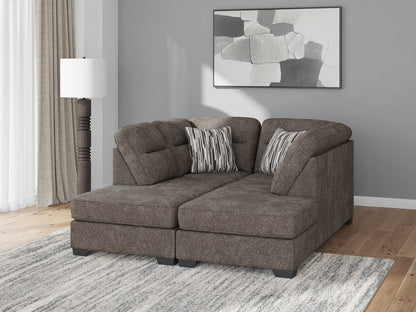 Lakeland Furniture Outlet - Ashley Furniture - Olten Sectional - RAF 2-Piece Super Chaise / Graphite - 31305S3