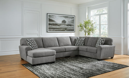 Lakeland Furniture Outlet - Ashley Furniture - Birkdale Court Sectional - RAF 3-Piece Sectional with Chaise - 32402S1