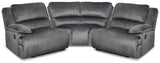 3-Piece Reclining Sectional