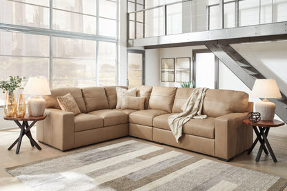 Lakeland Furniture Outlet - Ashley Furniture - Bandon Sectional - LAF 3-Piece Sectional / Toffee - 38006S3