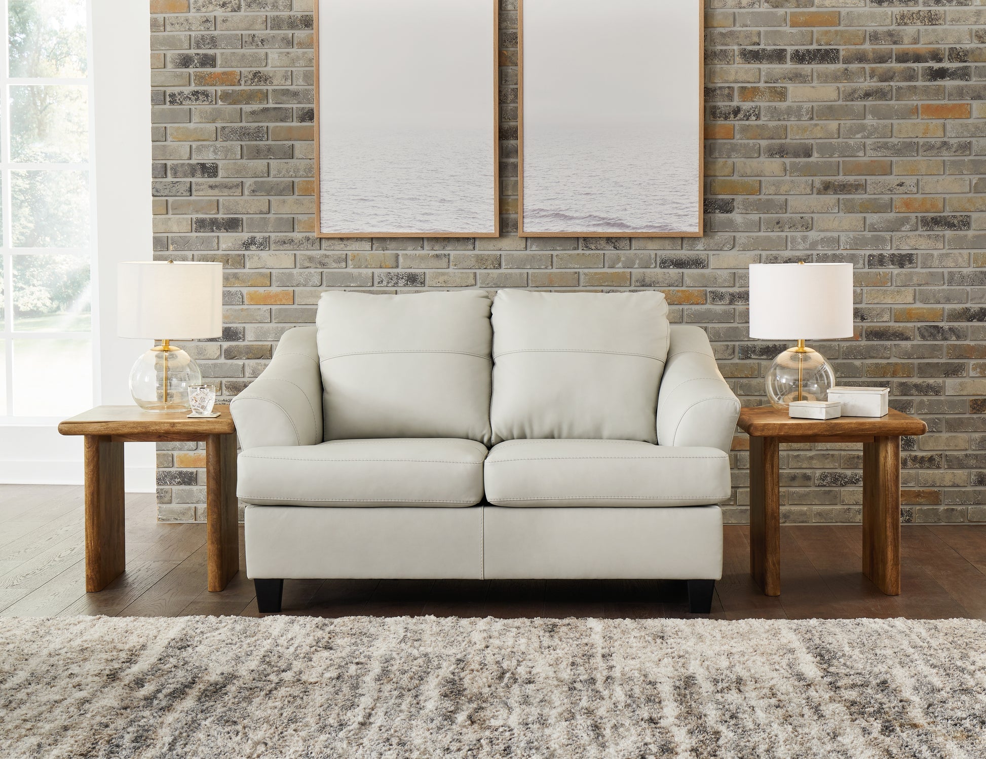 Lakeland Furniture Outlet - Ashley Furniture - Genoa Living Room - Loveseat / Coconut - 4770435