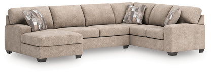 Lakeland Furniture Outlet - Ashley Furniture - Newellen Sectional - RAF 3-Piece Sectional with Chaise - 48404S1