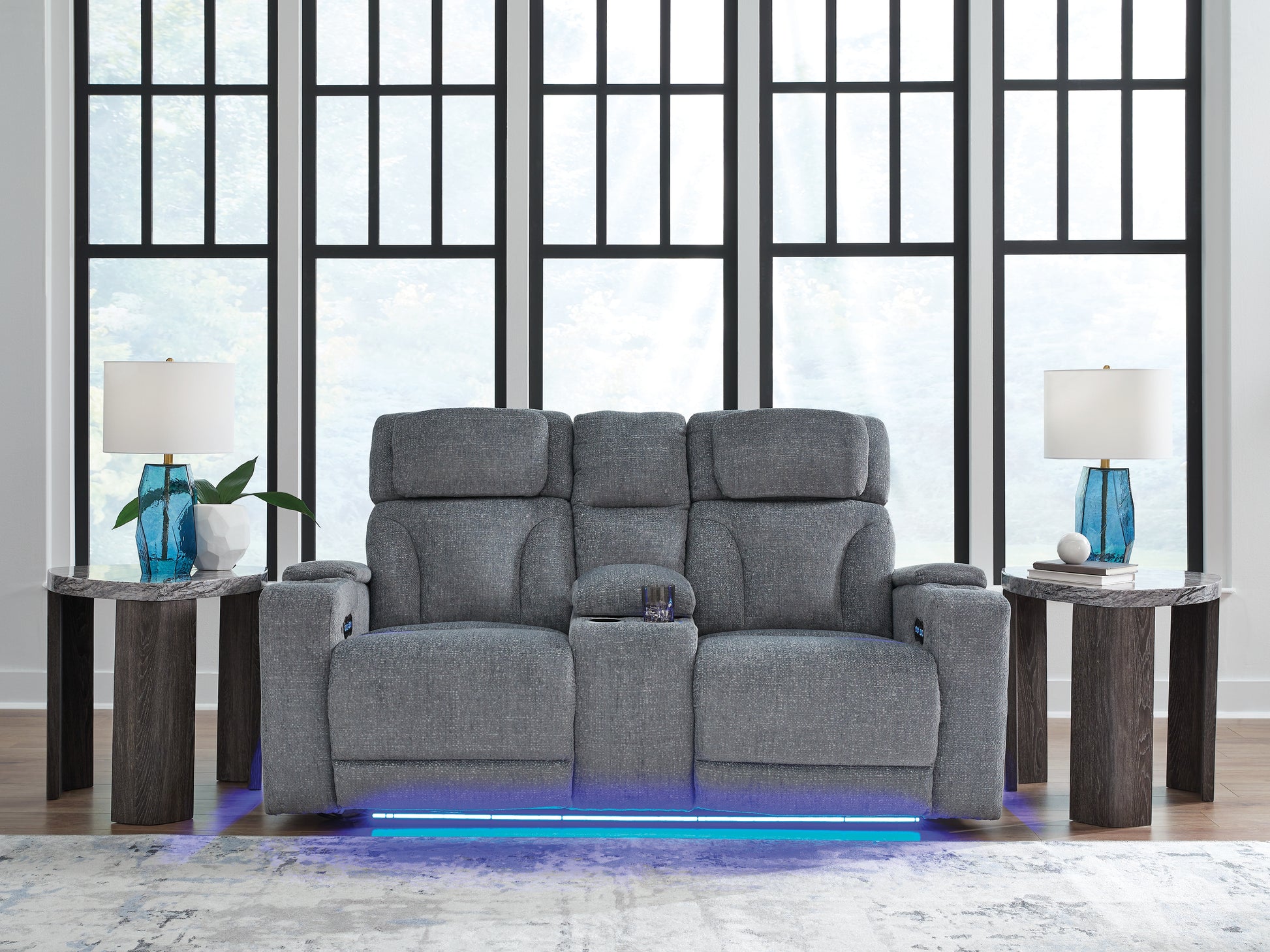 Lakeland Furniture Outlet - Ashley Furniture - Studio Cave Living Room - PWR REC Loveseat/CON/ADJ HDRST - PC4980218