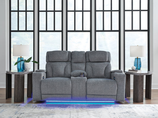 Lakeland Furniture Outlet - Ashley Furniture - Studio Cave Living Room - PWR REC Loveseat/CON/ADJ HDRST - PC4980218