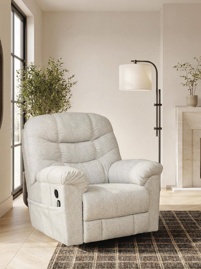 Lakeland Furniture Outlet - Ashley Furniture - Linenfield Living Room - Zero Wall Recliner - PC5570729