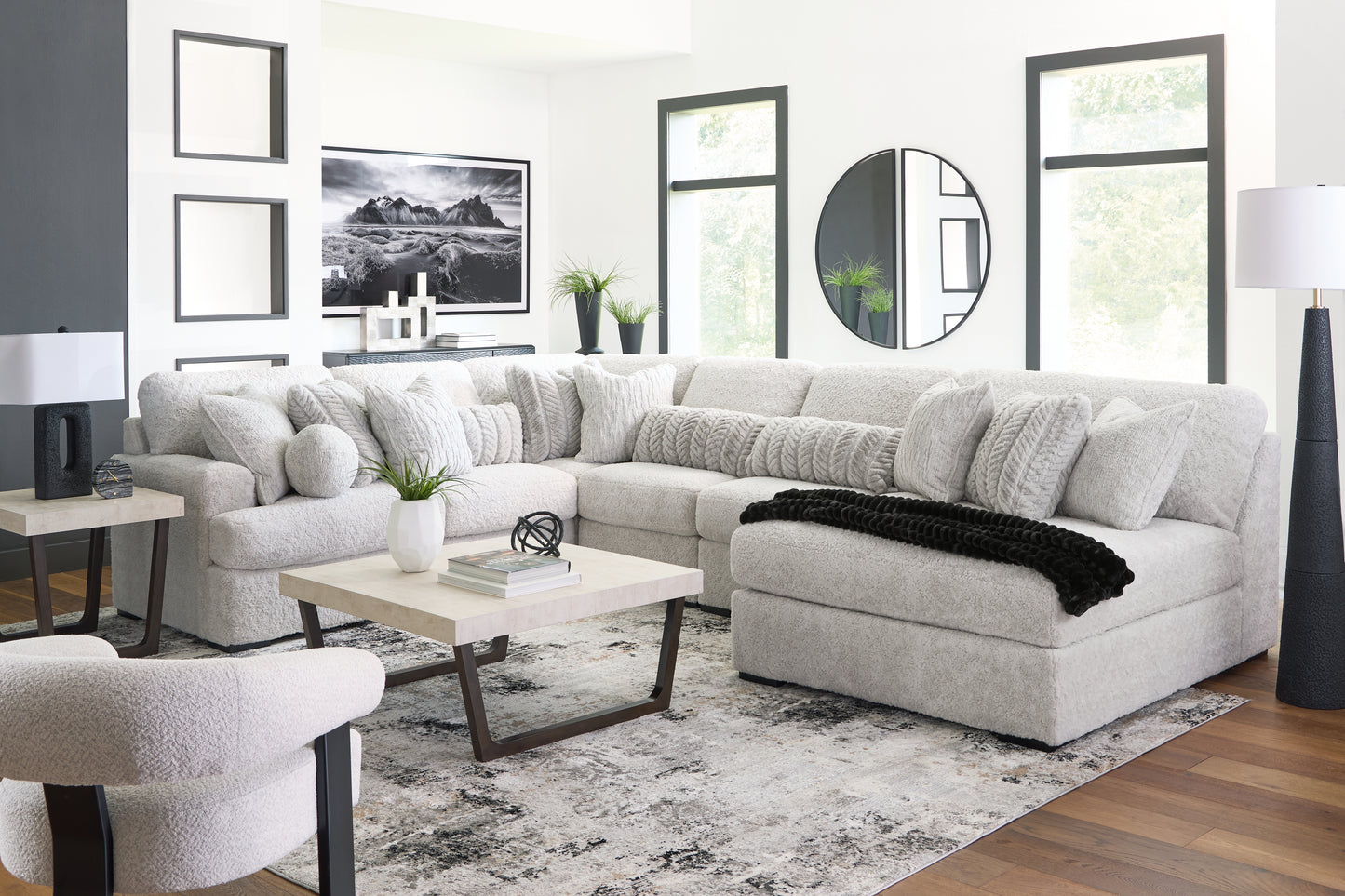 Cuddle Plush Sectional