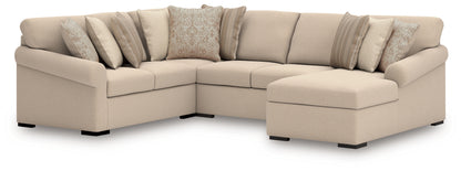 Lakeland Furniture Outlet - Ashley Furniture - LadyMae Sectional - RAF 4-Piece Sectional with Chaise - 59404S3