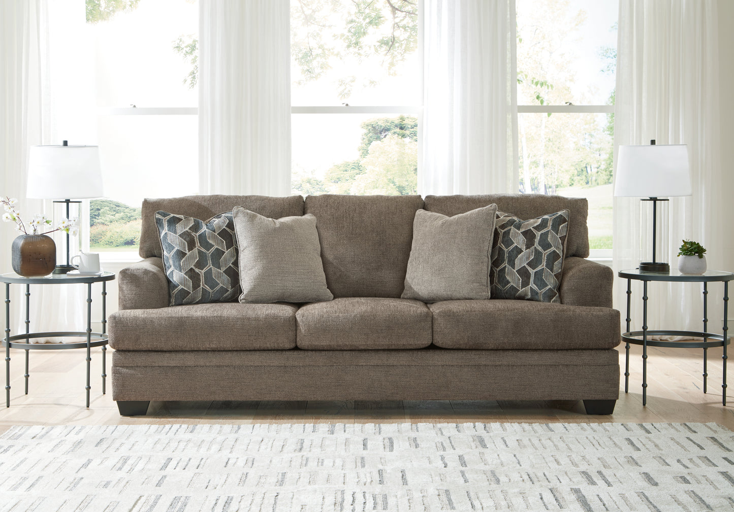 Lakeland Furniture Outlet - Ashley Furniture - Stonemeade Living Room - Sofa / Nutmeg - 5950538