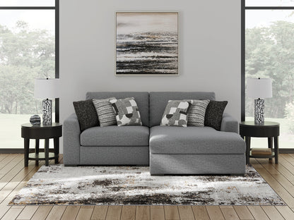 Lakeland Furniture Outlet - Ashley Furniture - Bealton Sectional - RAF 2-Piece Sectional with Chaise / Salt and Pepper - 61305S10