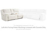 LAF DBL REC PWR CON Loveseat