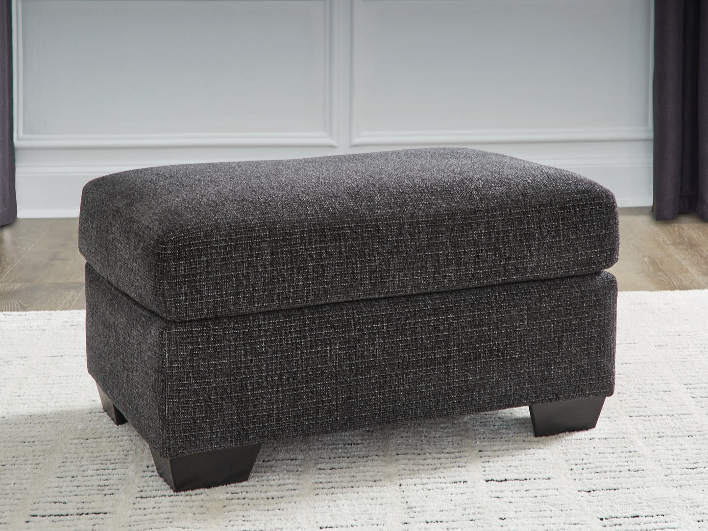 Lakeland Furniture Outlet - Ashley Furniture - Loreo Living Room - Ottoman / Ebony - 6310114