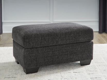 Lakeland Furniture Outlet - Ashley Furniture - Loreo Living Room - Ottoman / Ebony - 6310114