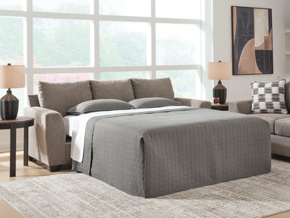 Lakeland Furniture Outlet - Ashley Furniture - Loreo Living Room - Queen Sofa Sleeper / Truffle - 6310239