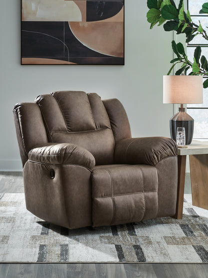 Lakeland Furniture Outlet - Ashley Furniture - Lowilla Living Room - Rocker Recliner / Driftwood - PC6450625