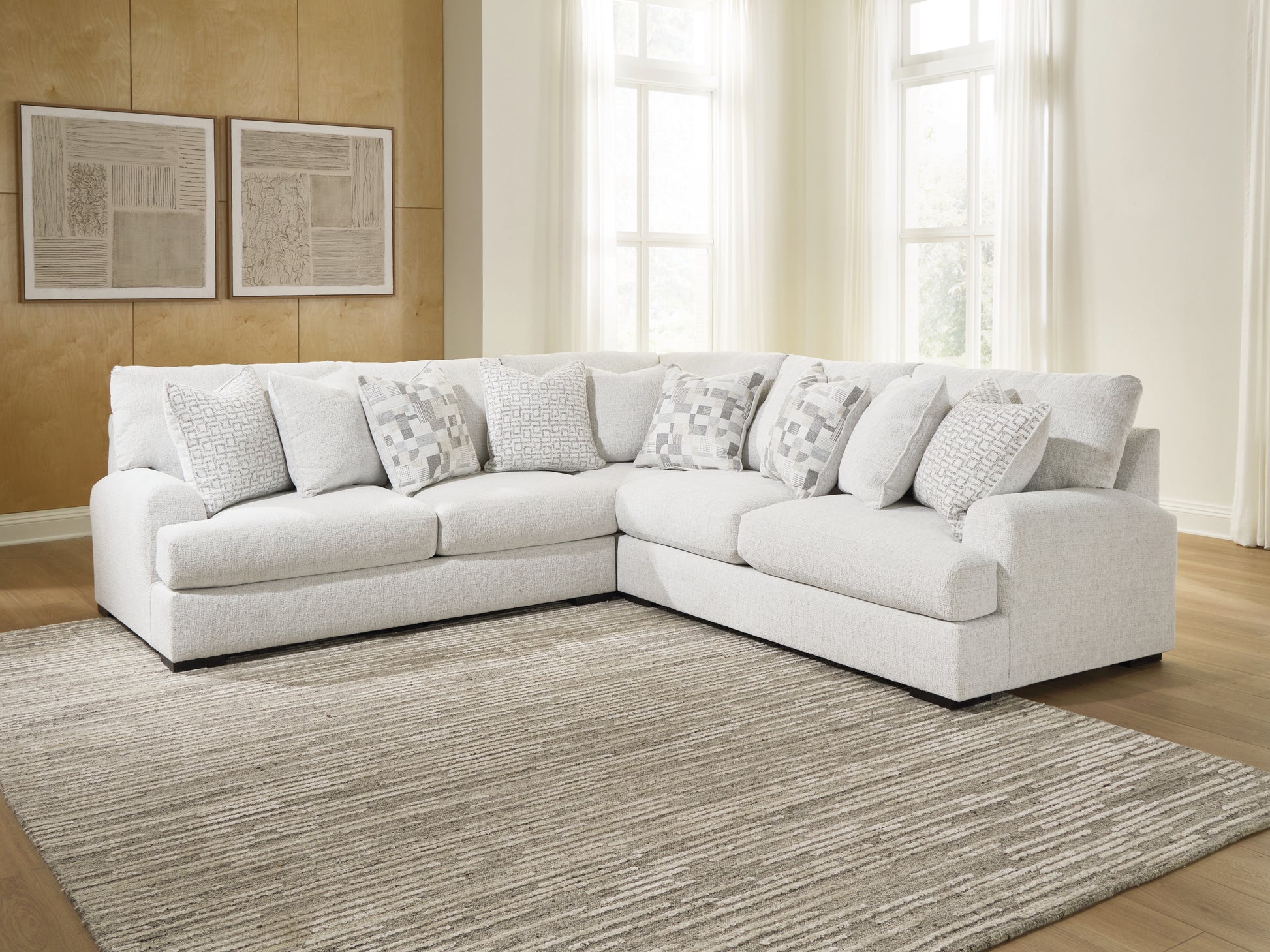 Lakeland Furniture Outlet - Ashley Furniture - Misty-Lakes Sectional - 3-Piece Sectional - PC66906S4