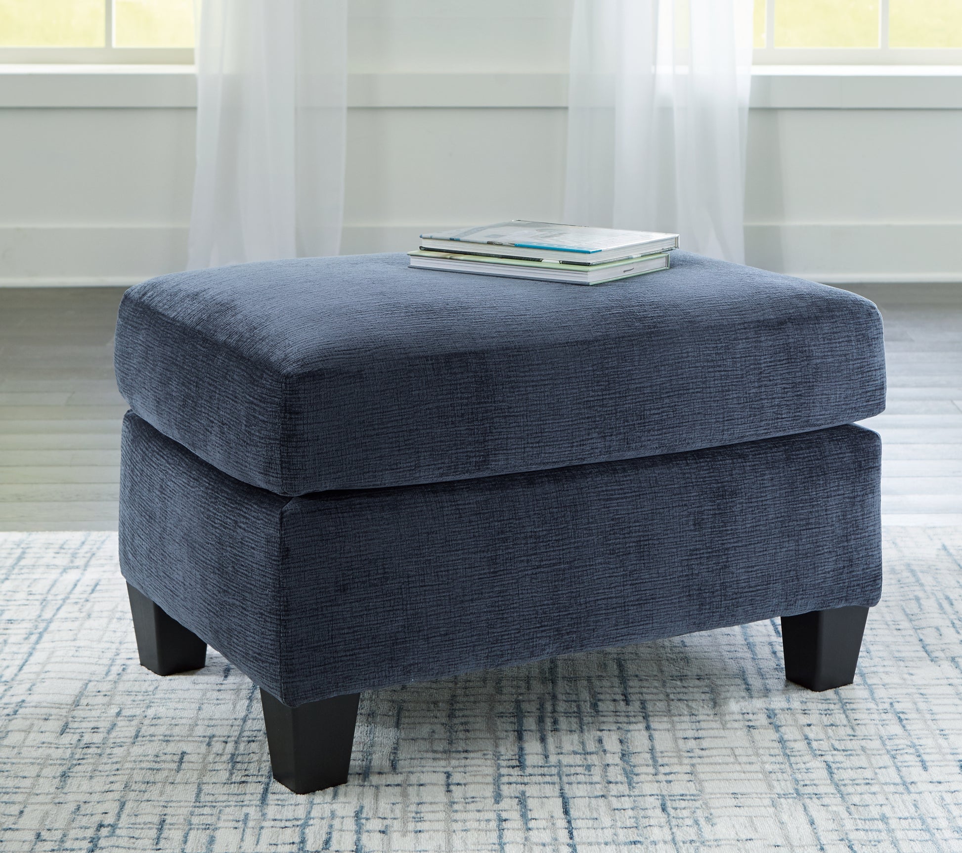 Lakeland Furniture Outlet - Ashley Furniture - Amity Bay Living Room - Ottoman / Ink - 6720614