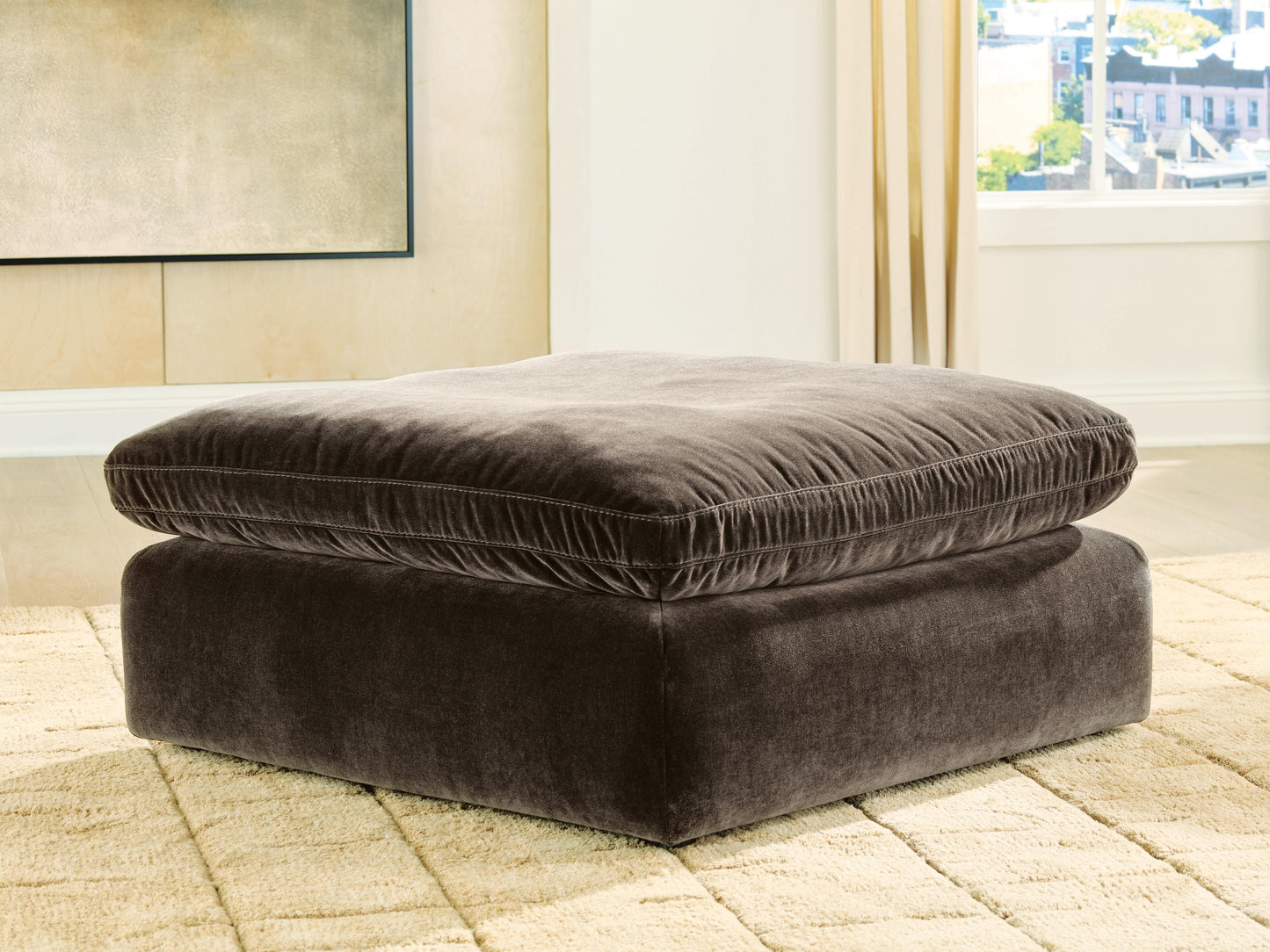 Lakeland Furniture Outlet - Ashley Furniture - Maxton Heights Living Room - Oversized Accent Ottoman / Bittersweet - 6780708