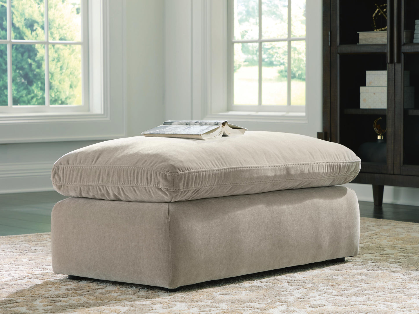 Lakeland Furniture Outlet - Ashley Furniture - Maxton Heights Living Room - Ottoman / Pebble - 6780814