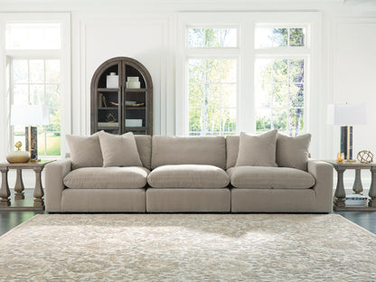 Lakeland Furniture Outlet - Ashley Furniture - Maxton Heights Sectional - RAF 3-Piece Sectional Sofa / Pebble - 67808S2