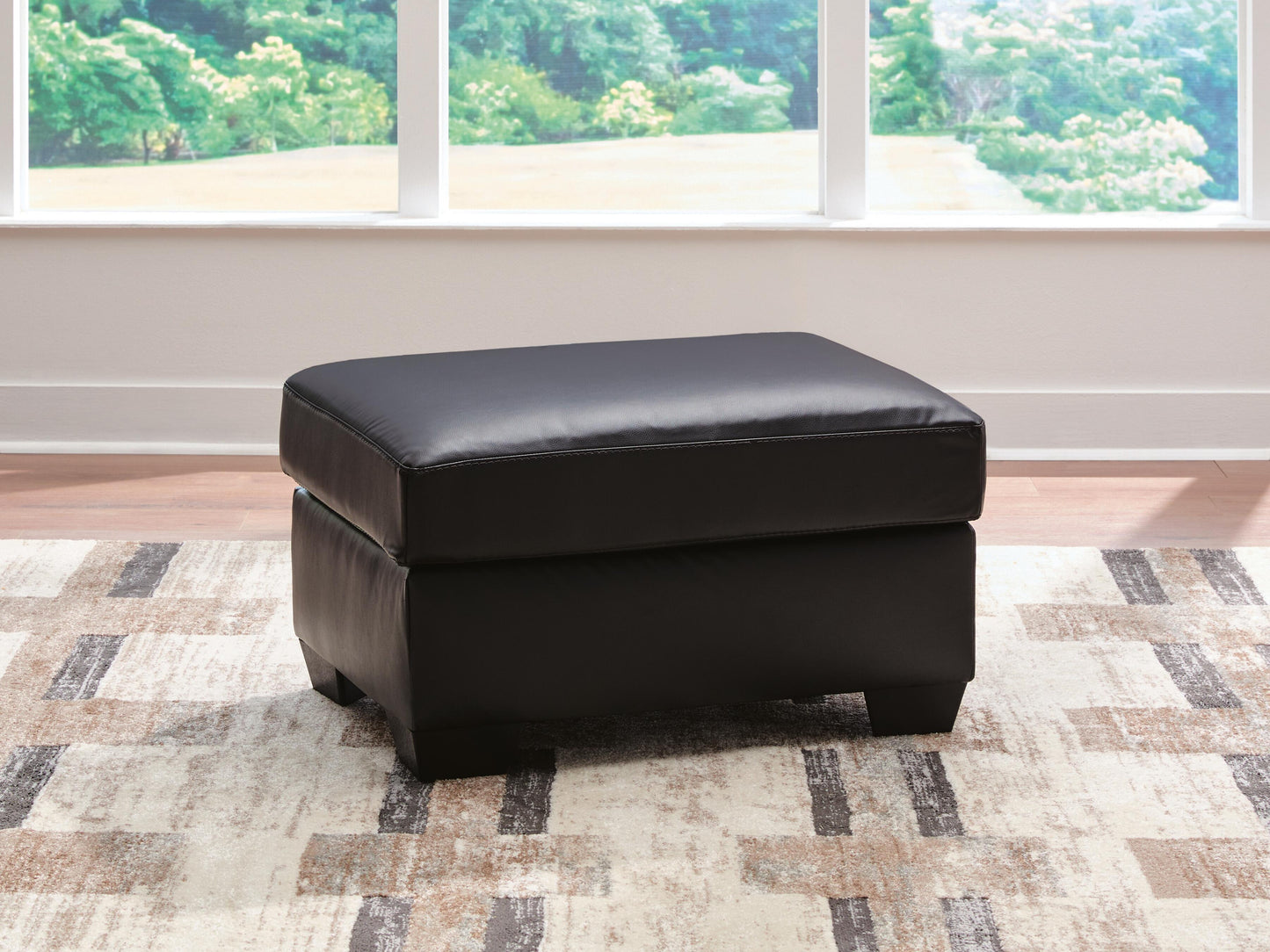 Lakeland Furniture Outlet - Ashley Furniture - Glennbre Living Room - Ottoman / Midnight - PC6980414