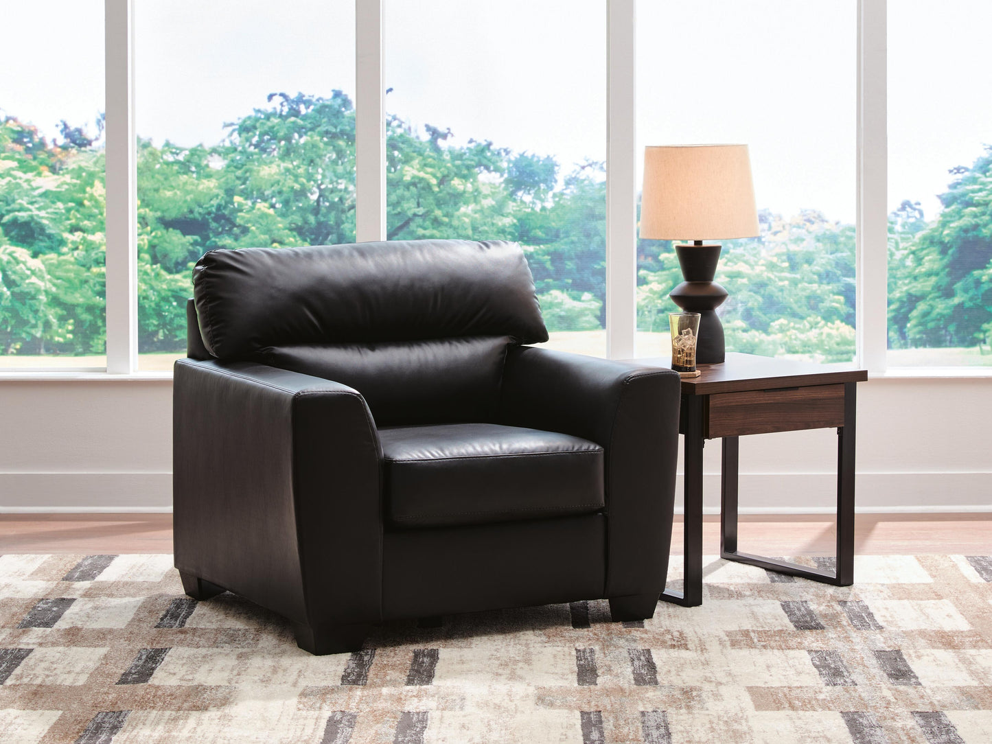 Lakeland Furniture Outlet - Ashley Furniture - Glennbre Living Room - Chair / Midnight - PC6980420