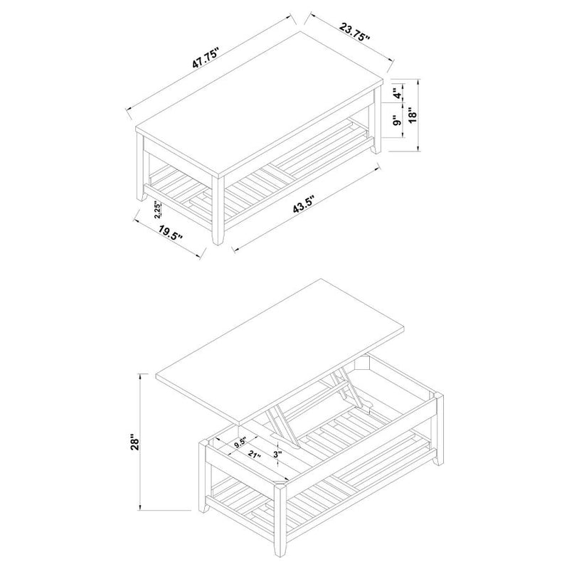 Cliffview Coffee Table