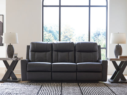 Lakeland Furniture Outlet - Ashley Furniture - Mackmenville Living Room - Reclining Sofa / Carbon - 7471388
