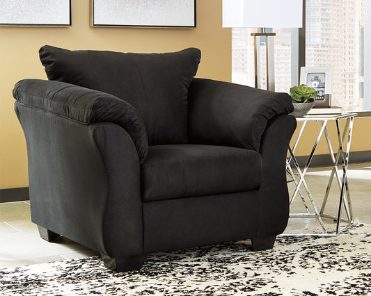 Lakeland Furniture Outlet - Ashley Furniture - Darcy Living Room - Chair / Black - 7500820