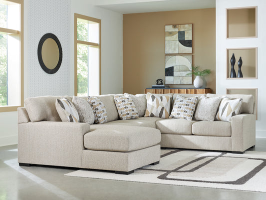 Lakeland Furniture Outlet - Ashley Furniture - Laurelgrove Sectional - RAF 4-Piece Sectional with Chaise - 75105S1