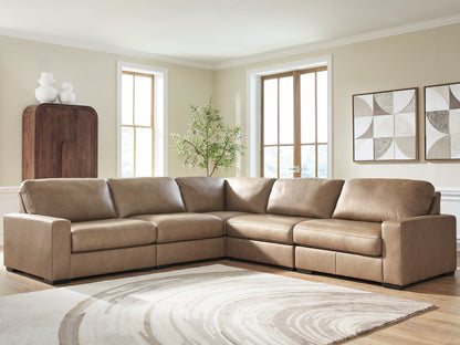 Lakeland Furniture Outlet - Ashley Furniture - Veronella Sectional - RAF 5-Piece Sectional / Sahara - 76106S17