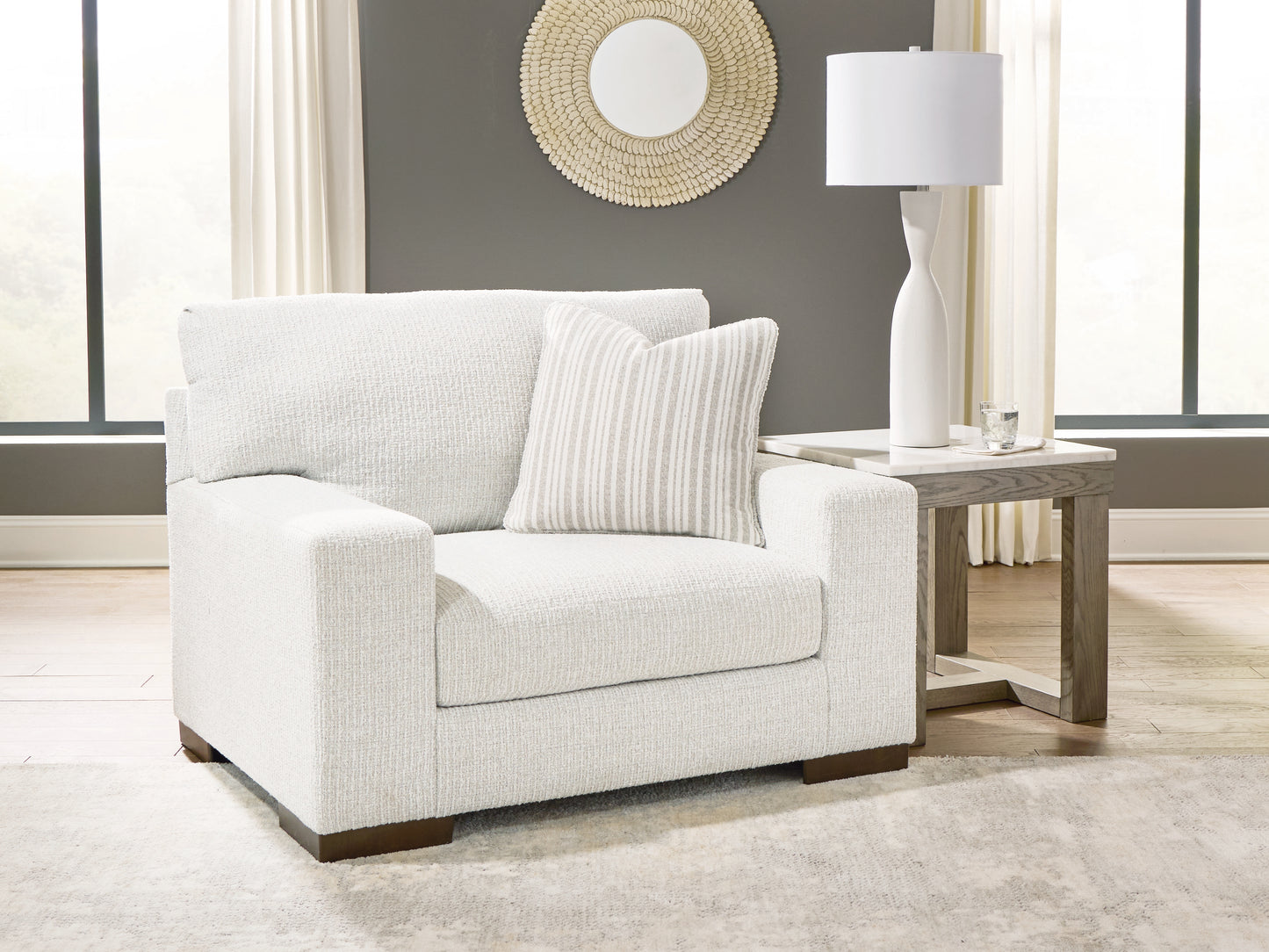 Lakeland Furniture Outlet - Ashley Furniture - Hartside Living Room - Chair and a Half / Frosted - 8010423
